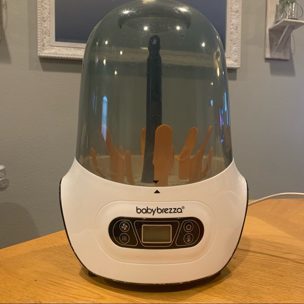 Baby Brezza Bottle Sterilizer. 

ONLY the dryer part works!!